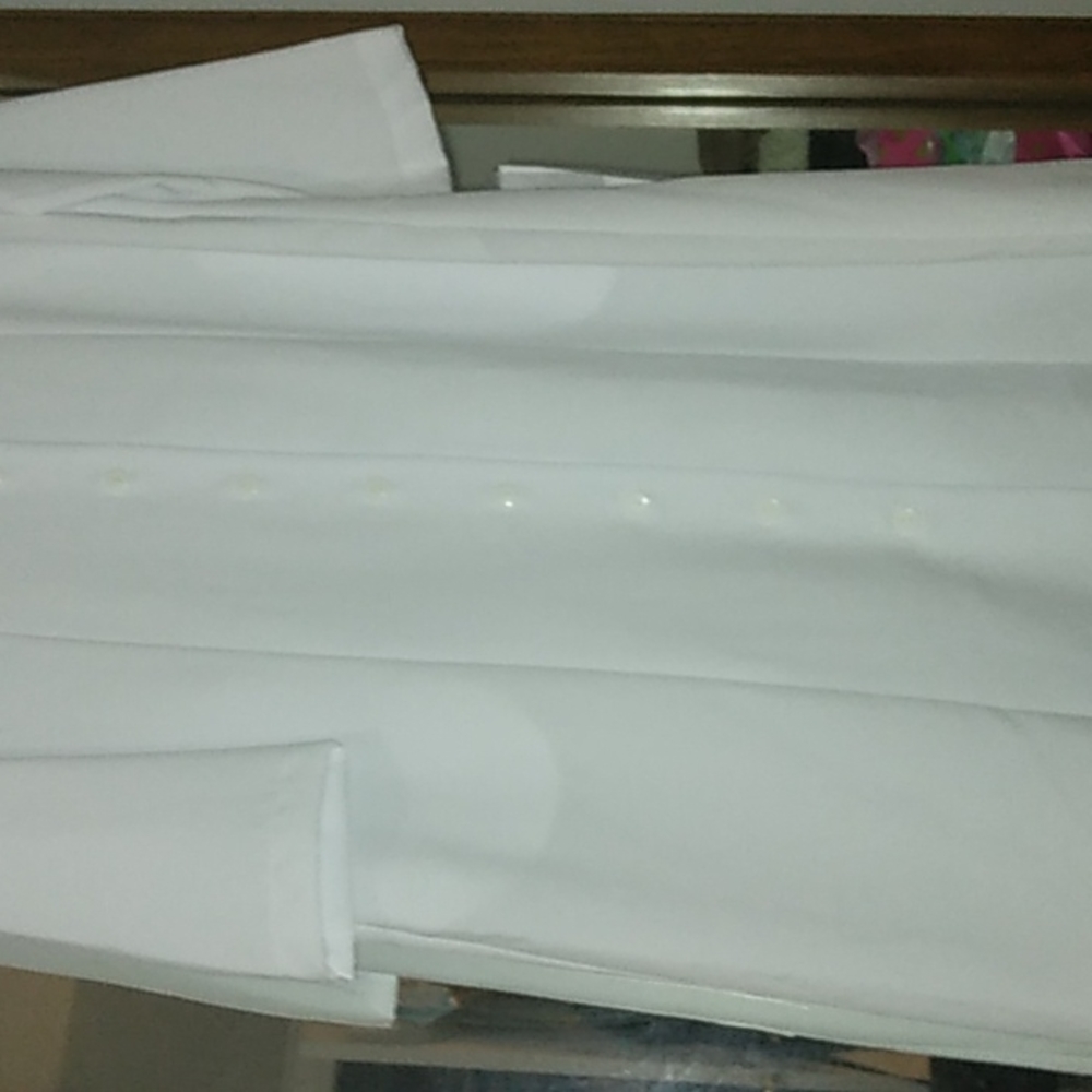 G.M.I. Usher dress ,BLACK size 14 , 100% polyester $25  white not available.